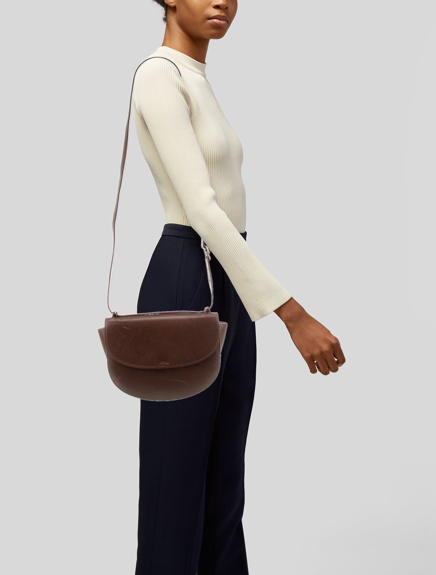 A.P.C. Leather Shoulder Bag